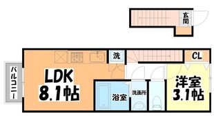 福田町駅 徒歩12分 2階の物件間取画像